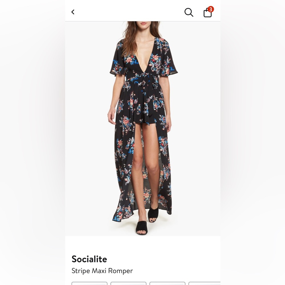 Socialite Maxi Romper